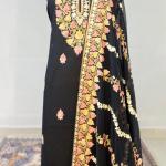 Reyon Cotton Kashmiri Suite with Stole and Heavy Ari Embroidery